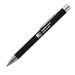 RELIABILT SOFT TOUCH METAL PENS - PACK OF 25
